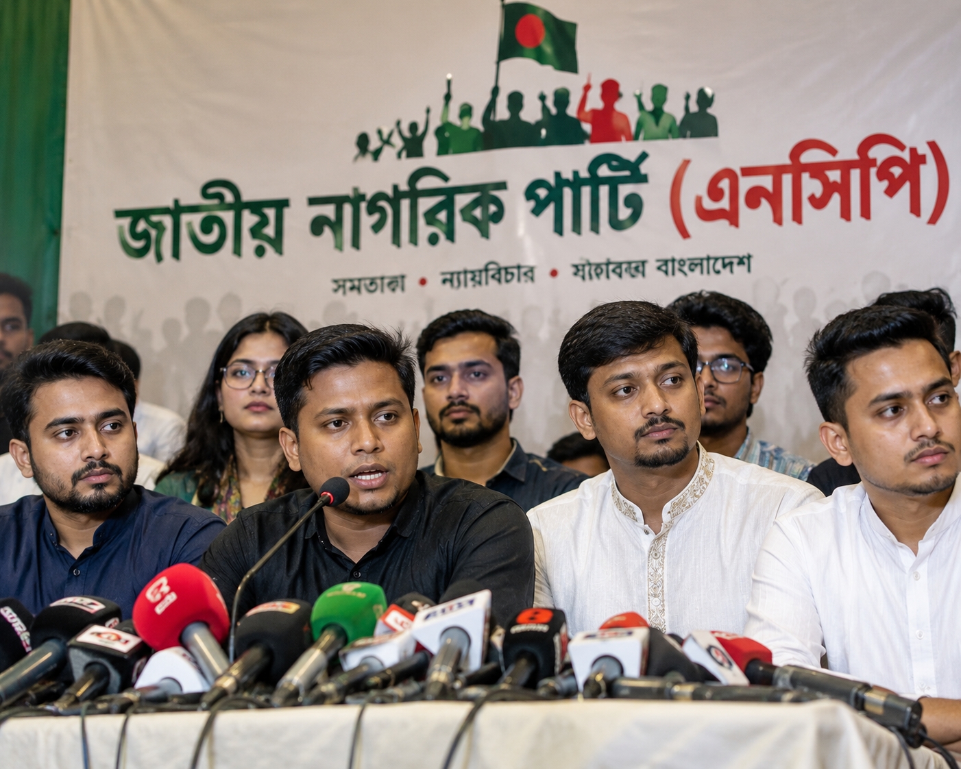 এনসিপির কেন্দ্রীয় কমিটিতে নতুন চমক, শীর্ষ পদে হাসনাত-পাটওয়ারী, দায়িত্ব বদল সারজিস-আসিফের